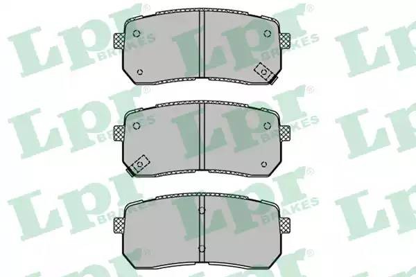 Комплект тормозных колодок 05P1450 05P1450 LPR