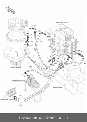 301413-00287 Датчик давления 301413-00151 301413-00287 DOOSAN