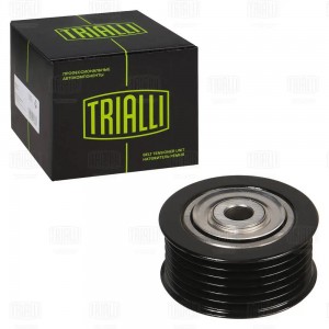 Ролик привод. ремня для а/м Mitsubishi Lancer X (07-) 1.8i/2.0i/2.4i [4J] (опор. CM5502 TRIALLI