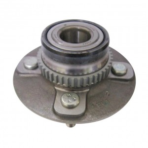 Ступица колеса задняя с подшипником с ABS HYUNDAI ACCENT 99- (SKF VKBA3270) DB83 DB83107 MILES