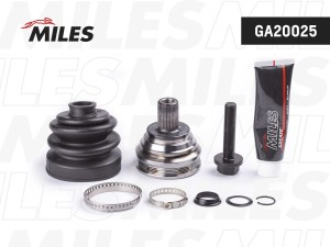 ШРУС наружный AUDI A3/VW G5/PASSAT/TOURAN/CADDY/SKODA OCTAVIA 1.4-2.0 03- (GKN 3 GA20025 MILES