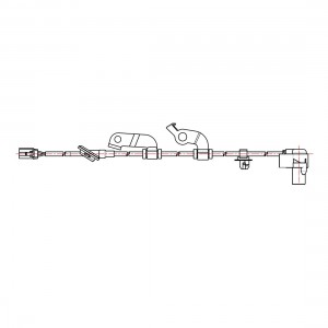 Датчик ABS для а/м Mazda 6 GG (02-) задн. лев. (VS-ABS 2510) VSABS2510 START VOLT