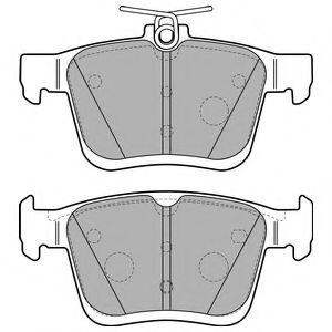 Колодки задние VW GOLF VII LP2490 LP2490 DELPHI