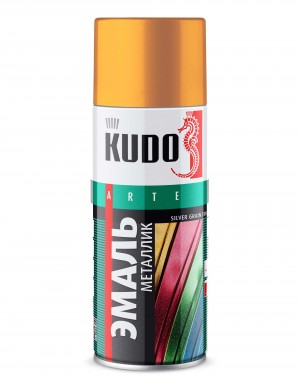 Краска металлик "KUDO" вечное золото (520 мл) (аэрозоль) KU-1060 KUDO