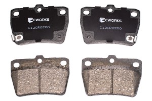 Тормозные колодки задниe C12CR0200 C12CR0200 CWORKS