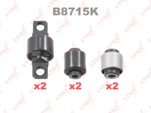 Комплект сайлентблоков рычагов B8715K LYNXAUTO