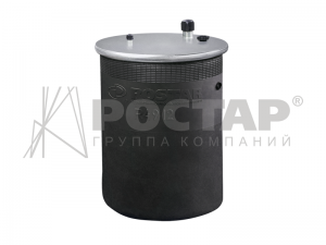 Рессора пневматическая без стакана; (1 шп.+2 штуц. / 1 отв.); Magnum, Premium Бе R4912DG08 ROSTAR