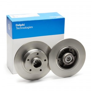 BG9112RS диск тормозной задний! с подшипником, с кольцом ABS\ Renault Fluence/Me BG9112RS DELPHI