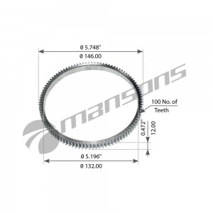 Кольцо АБС VOLVO RENAULT MANSONS 900453 MANSONS