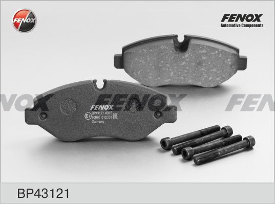 Колодки торм.пер. BP43121 FENOX