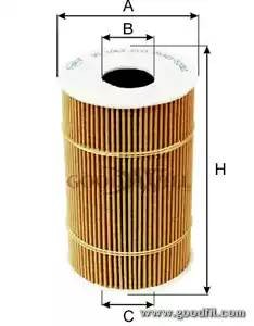 Фильтр масляный двигателя OG1062ECO OG 1062 ECO GOODWILL
