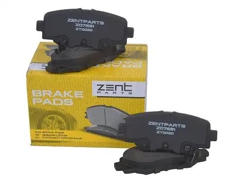 колодки тормозные дисковые! Mazda 3 1.5/2.0/2.2D 13> Z07691 ZENTPARTS