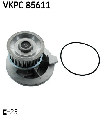 помпа!\ Opel Astra/Omega/Vectra 1.8i-2.2i/1.7D/TD 16V 92-00 VKPC85611 SKF