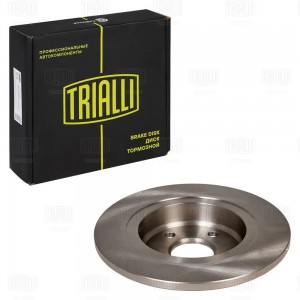 Диск торм. Chevrolet Cruze (09-)/Aveo T300 (11-) зад. d=268 R15 (окраш.) (DF 062 DF 062204 TRIALLI