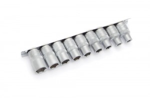 Набор головок 1/2"  9пр (6-ти гр головки 8-17мм) /ДЕЛО ТЕХНИКИ/ 620109 DELO TEHNICI