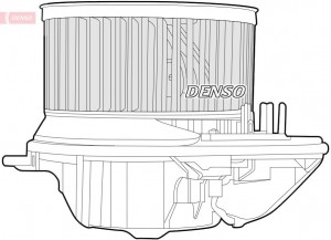 Вентилятор обдува салона DEA07009 DEA07009 DENSO