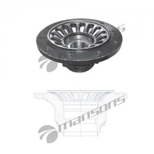 ступица! в сборе\ SAF 19' INTEGRAL AXLE TYPE 600.123 MANSONS
