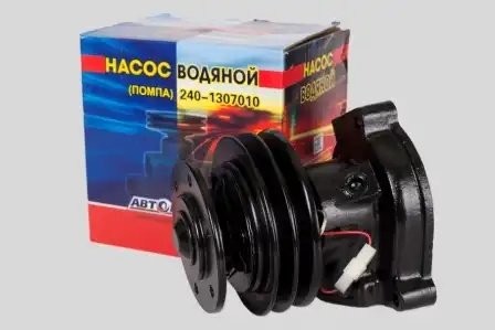 Насос водяной Д-245 ГАЗ  EURO3 с муфтой 12В АВТОМАГНАТ 2451307015 AVTOMAGNAT