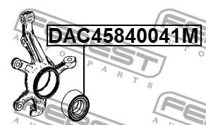 Подшипник ступицы передний MERCEDES BENZ GLA-CLASS 156 2013- DAC45840041M DAC45840041M FEBEST