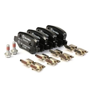 P50058 818 00!колодки дисковые з.\ MB W168 1.9/2.1 99>/Vaneo 1.6i-1.7CDi 01> P50058 BREMBO