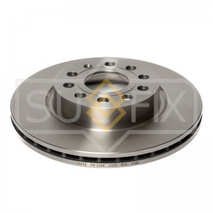 Диск тормозной передний (280x22) AUDI A3 1.2-3.2 03-12, SKODA Octavia(1Z) 1.2-2. FX-1106 SUFIX