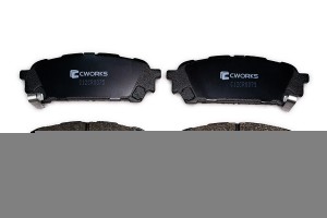 Тормозные колодки задние Low Metallic C12CR0075 C12CR0075 CWORKS
