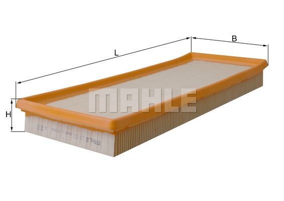 Фильтр воздушный LX522 MAHLE KNECHT