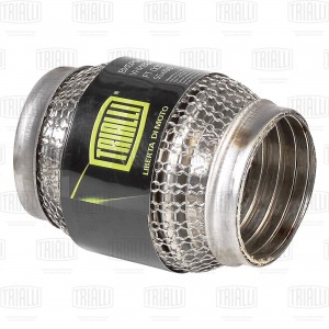 Виброкомпенсатор выхлопной трубы (гофра) 55x100 Hydra/Wire Mesh (нержавеющая ста FT 0017 TRIALLI