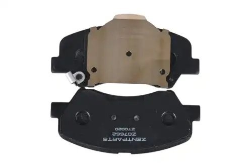 колодки дисковые передние! Hyundai Solaris 10>, KIA Rio 10> Z07662 ZENTPARTS