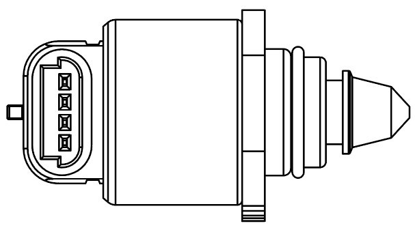 Регулятор холостого хода для а/м Chevrolet Aveo T250 05- 1.2i VSM 0501 VSM0501 START VOLT