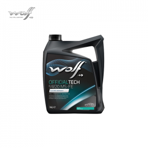 WOLF OFFICIALTECH 5W20 MS-FE 4L СИНТЕТИКА ACEA A1/B1-10 /FORD WSS-M2C948-B 8320187 WOLF
