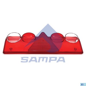 Рассеиватель фонаря зад. (Europoint II) Schmitz 1011445 0961217 SAMPA
