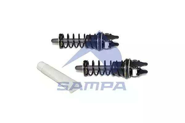 Ремкомплект IVECO EuroTrakker механизма тормозного (2 пальца, 1 смазка) SAMPA 060570 SAMPA