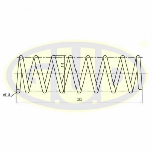 ПРУЖИНА ПЕРЕДН FRD FOCUS III 10-19 GCS227620 GCS227620 GUD FILTERS