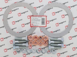 Прокладка КАМАЗ-ЕВРО глушителя комплект (прокл.,гайки, болты,гроверы) КВАДРАТИС KVM-5320-1203020 KVADRATIS