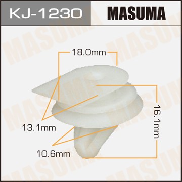 Пистон обивки универсальный MASUMA KJ1230 MASUMA