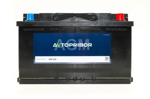 аккумуляторная батарея! AGM 80Ah 800А +справа 315x175x190 B0800GAVT AVTOPRIBOR
