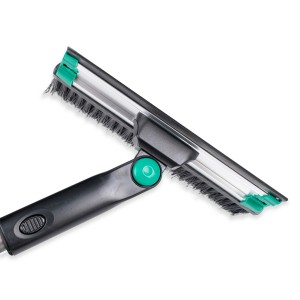 Щетка со скребком телескопическая 89-126см поворотная черно-бирюзовая AVS A85365S AVS