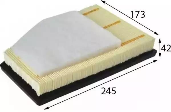 Фильтр воздушный INFINITI EX (10-13),FX (09-13) (дв.30d) JS ASAKASHI A22005 JS ASAKASHI