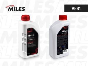 Антифриз готов к применению G12/G12+ (красный, SUPER LONG LIFE COOLANT) 1 кг AFR AFR1 MILES