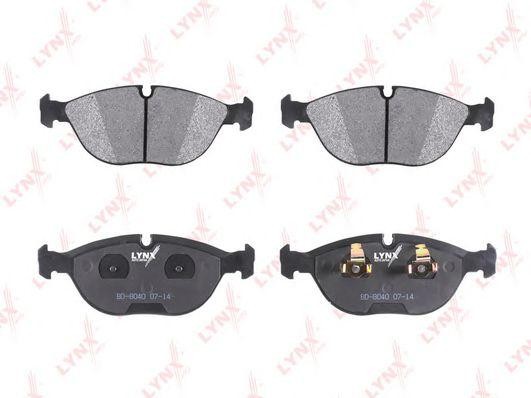 Колодки тормозные AUDI A8 BMW (E38) MERCEDES (W210,W220) передние (4шт.) LYNX BD-8040 LYNXAUTO
