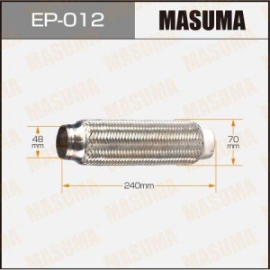 гофра глушителя! 48x240\ EP-012 MASUMA