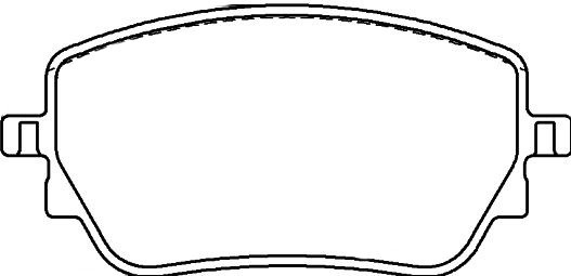 Колодки тормозные BP31049 BP31049 SB NAGAMOCHI