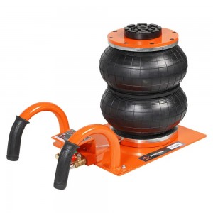 Домкрат пневматический 2т подкатной 2 секции, корот. ручка (MIN - 115мм, MAX - 3 ABJF01 AIRLINE