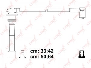 Провод высоковольтный HYUNDAI Elantra (1.6/1.8/2.0),Sonata 5 (06-) (2.0) комплек SPC3607 LYNXAUTO
