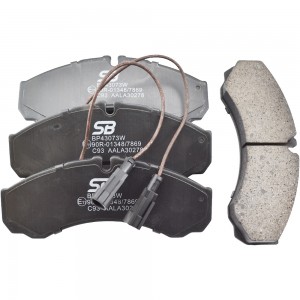Колодки тормозные NISSAN Cabstar 2.5/3.0L 06-/ RENAULT Maxity 2.5/3.0L 07-, IVEC BP43073W SB NAGAMOCHI
