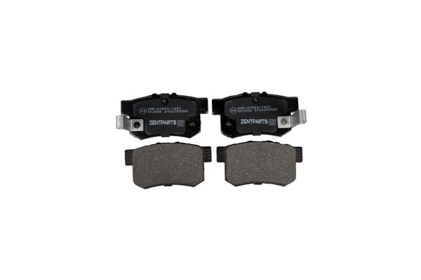колодки дисковые задние! Honda CR-V/FR-V 1.7/2.0 02>/Stream 1.7/2.0 01> Z07263 ZENTPARTS
