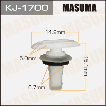 Пистон обивки универсальный MASUMA KJ1700 MASUMA
