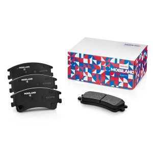 Колодки тормозные дисковые передние (4 шт.) с п/шум. пласт. для а/м MAZDA 6 Hatc 429103750 MOBILAND