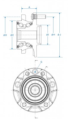 Подшипник KOYO 3DACF038D-1-AM KOYO